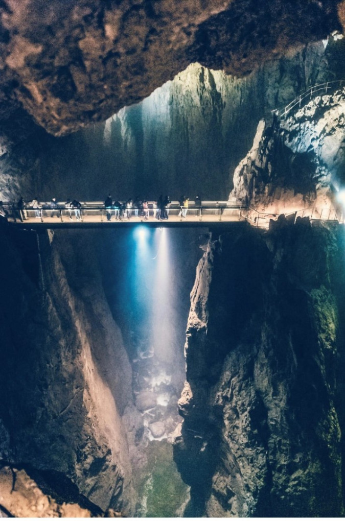 ŠKOCJAN CAVE, Villa Adriatic Alps, Postojna Prestranek, Slovenia